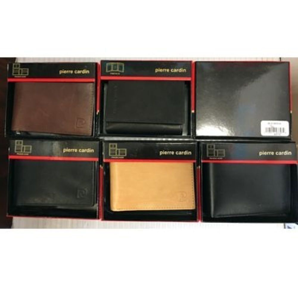 Pierre Cardin wholesale wallets assortment 30pcs
